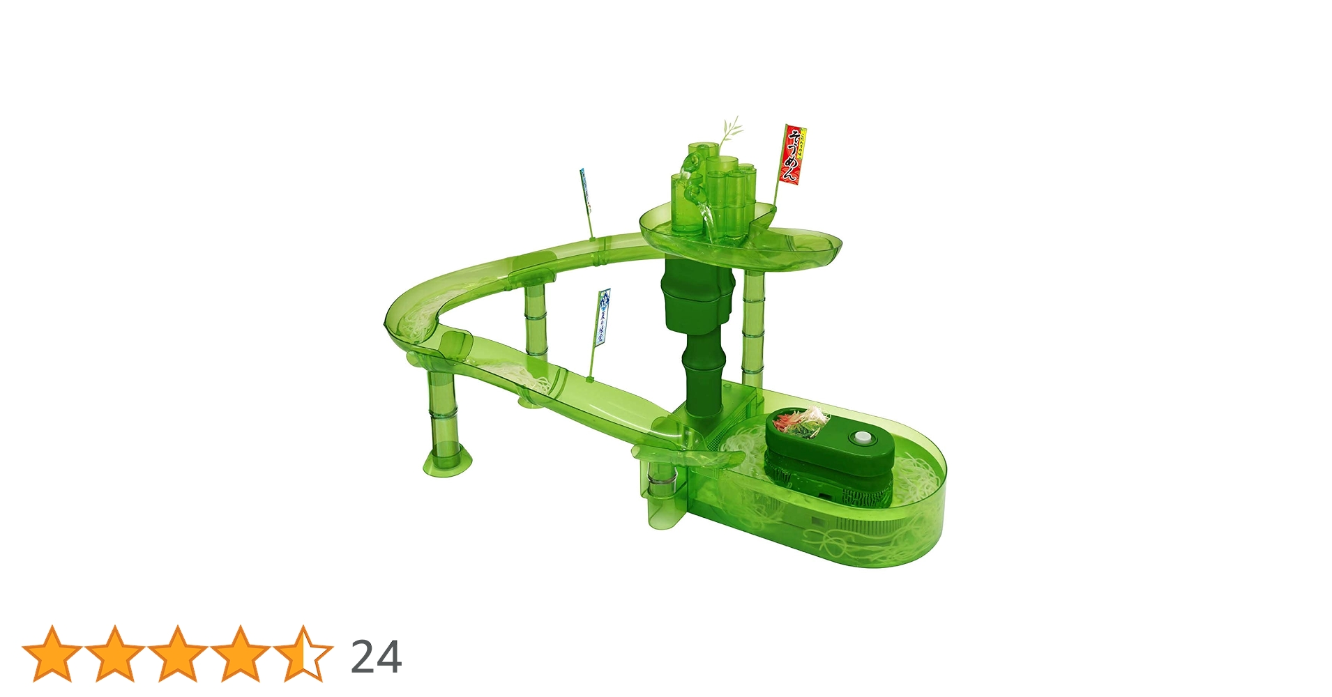 Amazon.co.jp: 本格 流しそうめん スライダー クリアグリーン Amazon.co.jp: 本格 流しそうめん スライダー クリアグリーン